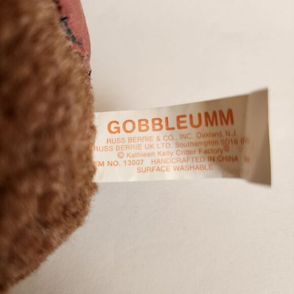 Gobbleumm from Russ Stuffed Turkey Table Decor - Picture 6 of 8